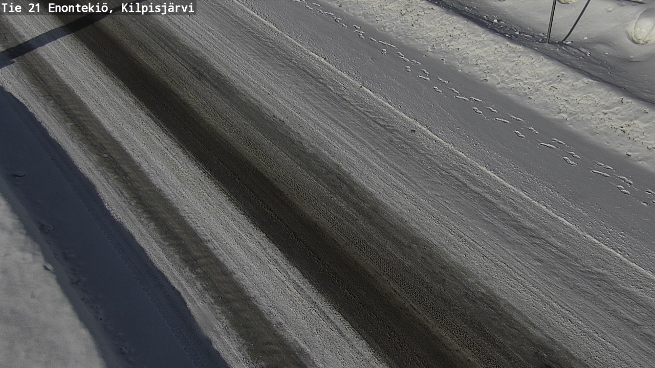 Weather Camera Image Road 21 Enontekiö, Kilpisjärvi, Enontekiö, Lappi