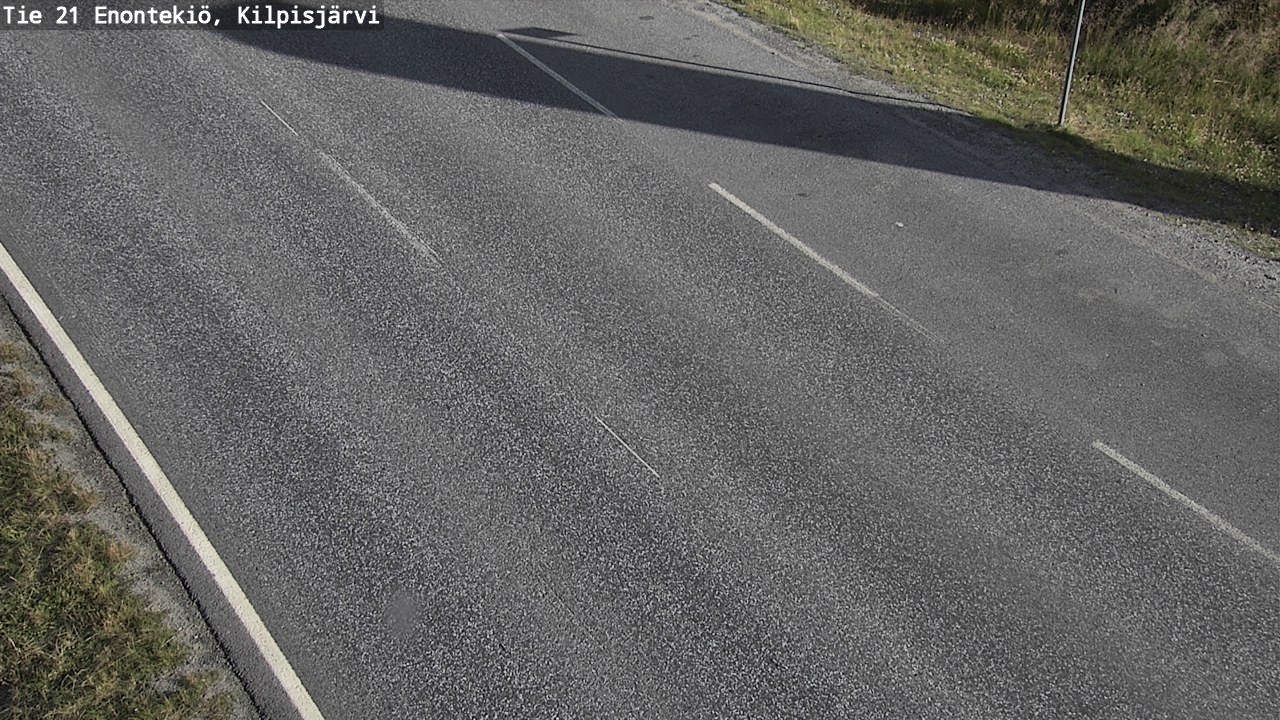 Weather Camera Image Road 21 Enontekiö, Kilpisjärvi, Enontekiö, Lappi