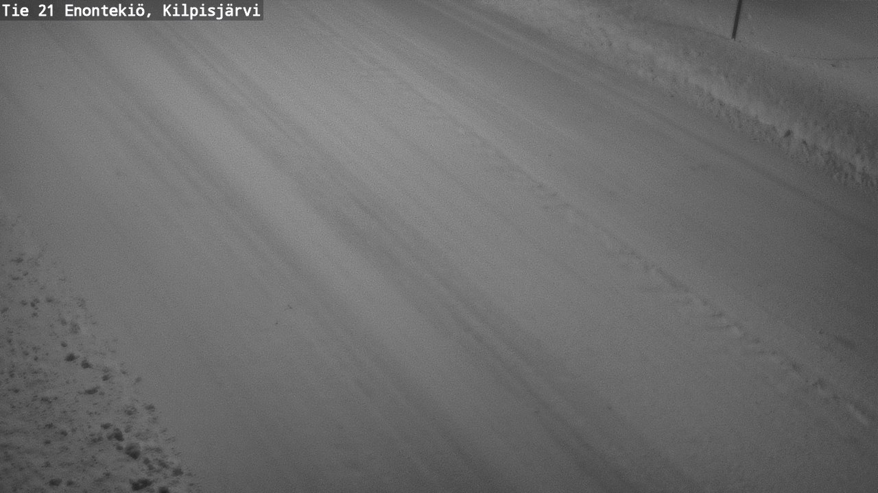 Weather Camera Image Väg 21 Enontekis, Kilpisjärv, Enontekiö, Lappi