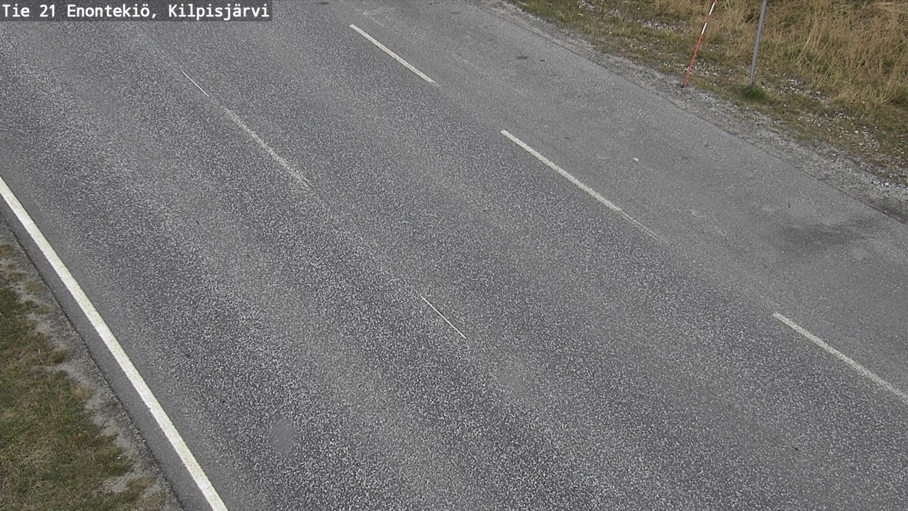 Weather Camera Image Road 21 Enontekiö, Kilpisjärvi, Enontekiö, Lappi