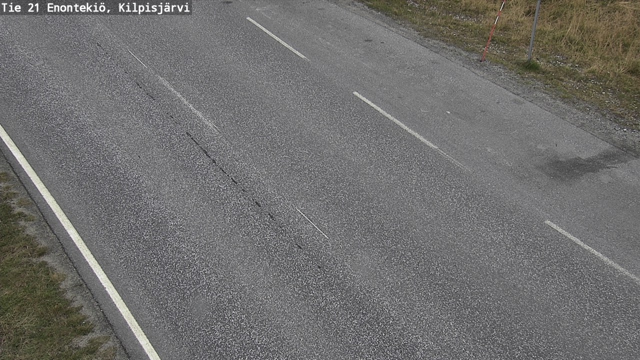 Weather Camera Image Road 21 Enontekiö, Kilpisjärvi, Enontekiö, Lappi