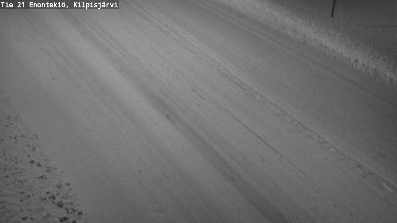 Weather Camera Image Road 21 Enontekiö, Kilpisjärvi, Enontekiö, Lappi