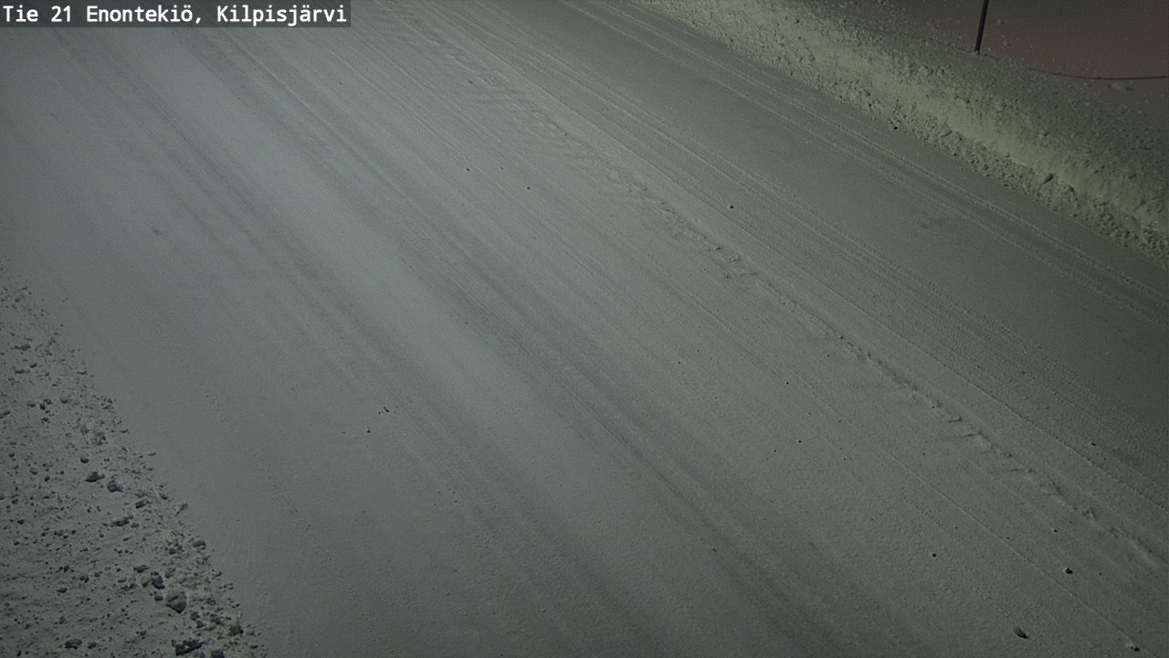 Weather Camera Image Väg 21 Enontekis, Kilpisjärv, Enontekiö, Lappi