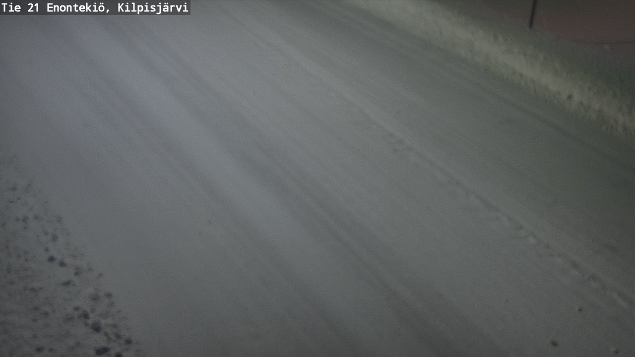 Weather Camera Image Väg 21 Enontekis, Kilpisjärv, Enontekiö, Lappi
