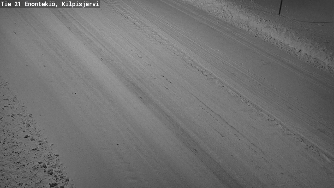 Weather Camera Image Road 21 Enontekiö, Kilpisjärvi, Enontekiö, Lappi