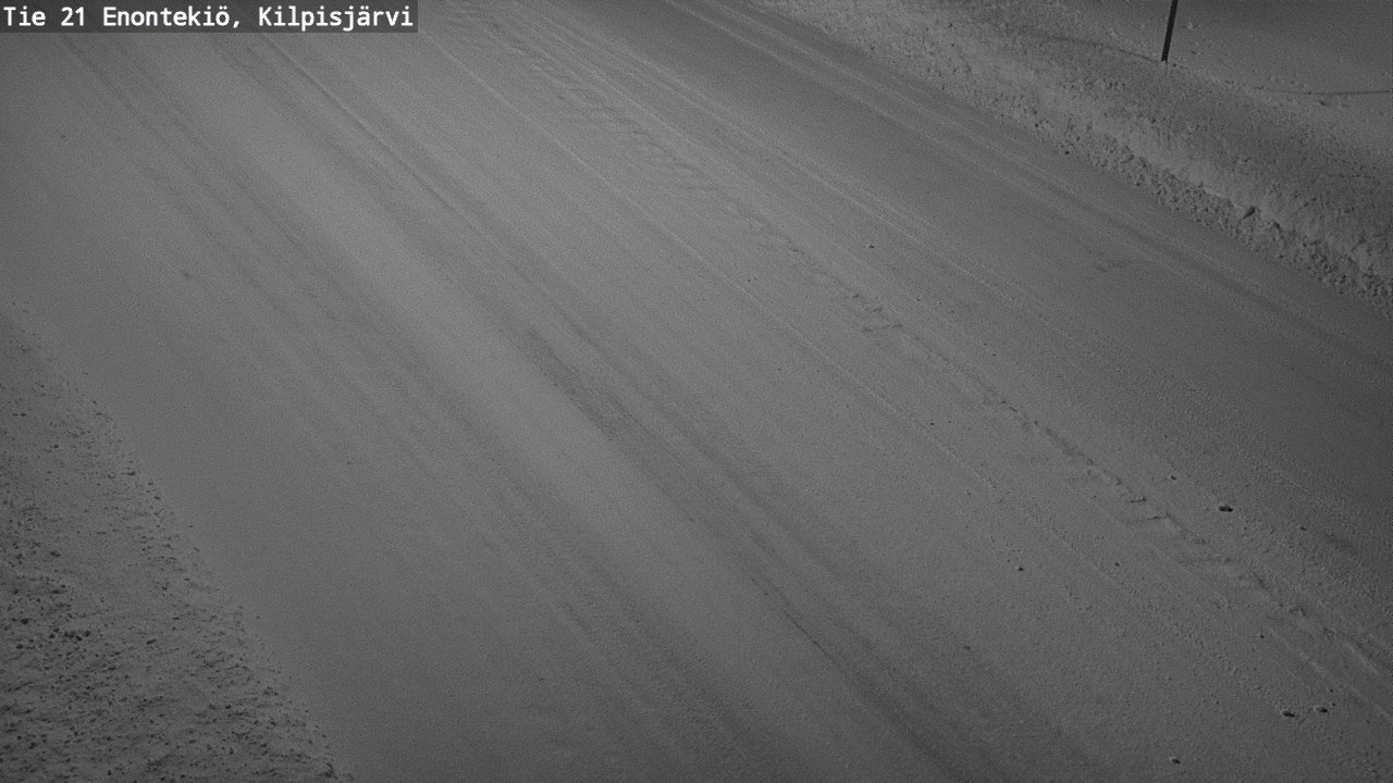 Weather Camera Image Väg 21 Enontekis, Kilpisjärv, Enontekiö, Lappi