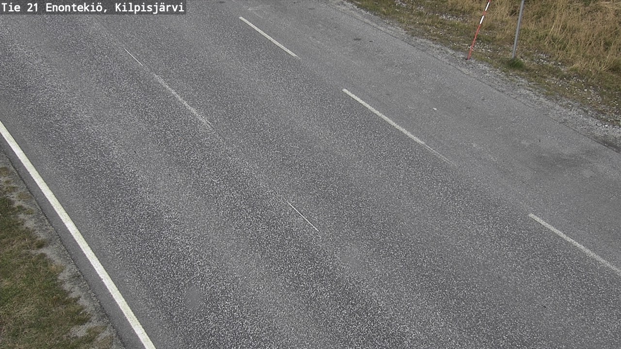 Weather Camera Image Road 21 Enontekiö, Kilpisjärvi, Enontekiö, Lappi