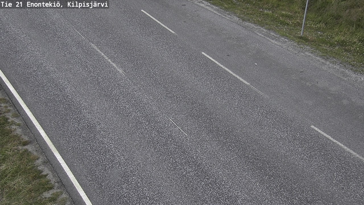 Weather Camera Image Road 21 Enontekiö, Kilpisjärvi, Enontekiö, Lappi