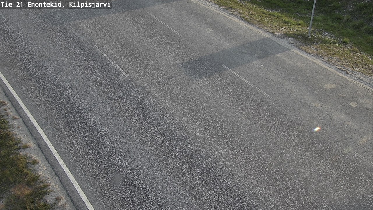 Weather Camera Image Road 21 Enontekiö, Kilpisjärvi, Enontekiö, Lappi