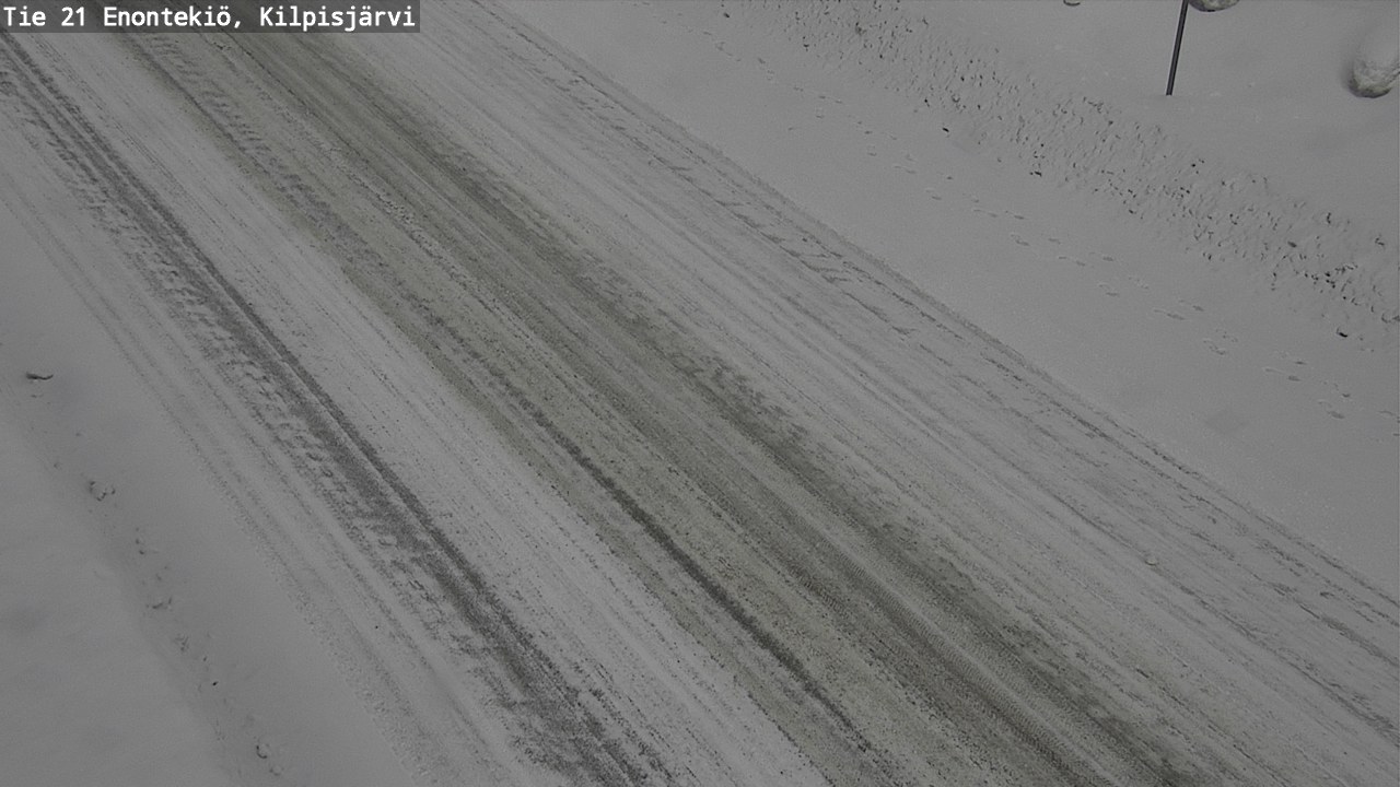 Weather Camera Image Road 21 Enontekiö, Kilpisjärvi, Enontekiö, Lappi