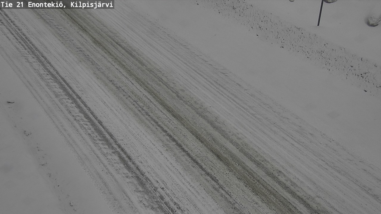 Weather Camera Image Road 21 Enontekiö, Kilpisjärvi, Enontekiö, Lappi