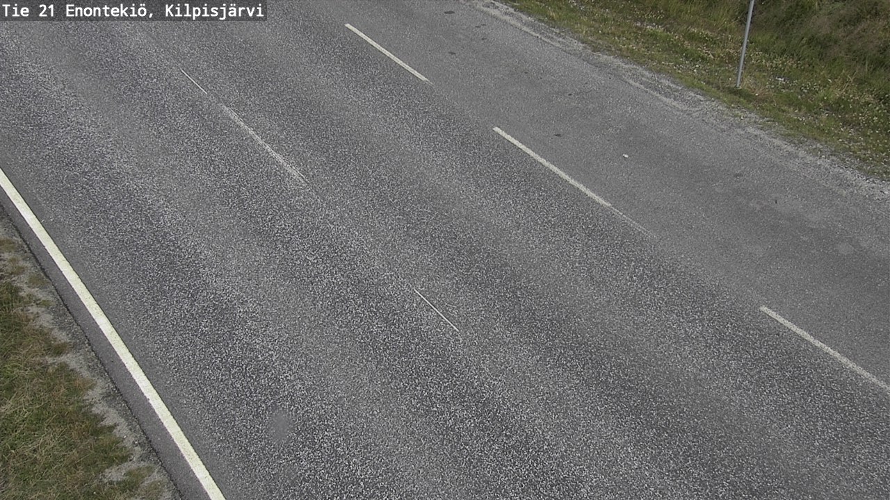 Weather Camera Image Road 21 Enontekiö, Kilpisjärvi, Enontekiö, Lappi