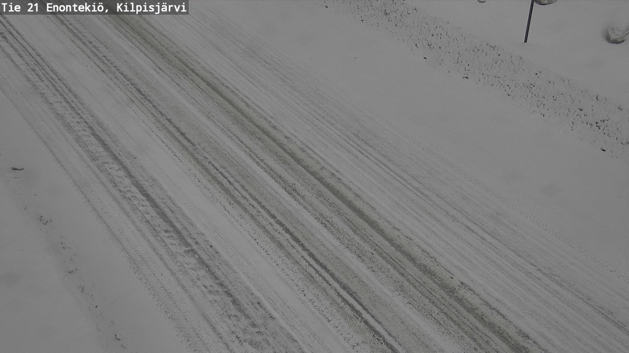 Weather Camera Image Road 21 Enontekiö, Kilpisjärvi, Enontekiö, Lappi