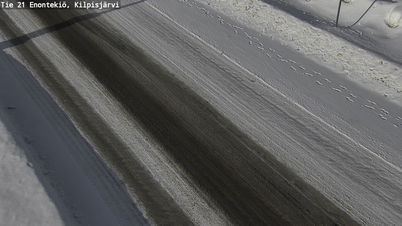 Weather Camera Image Road 21 Enontekiö, Kilpisjärvi, Enontekiö, Lappi