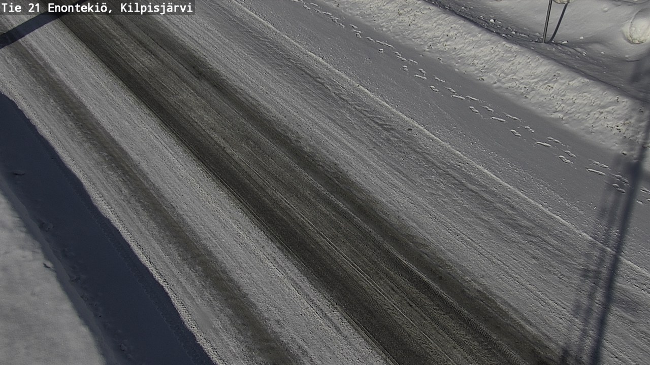 Weather Camera Image Road 21 Enontekiö, Kilpisjärvi, Enontekiö, Lappi