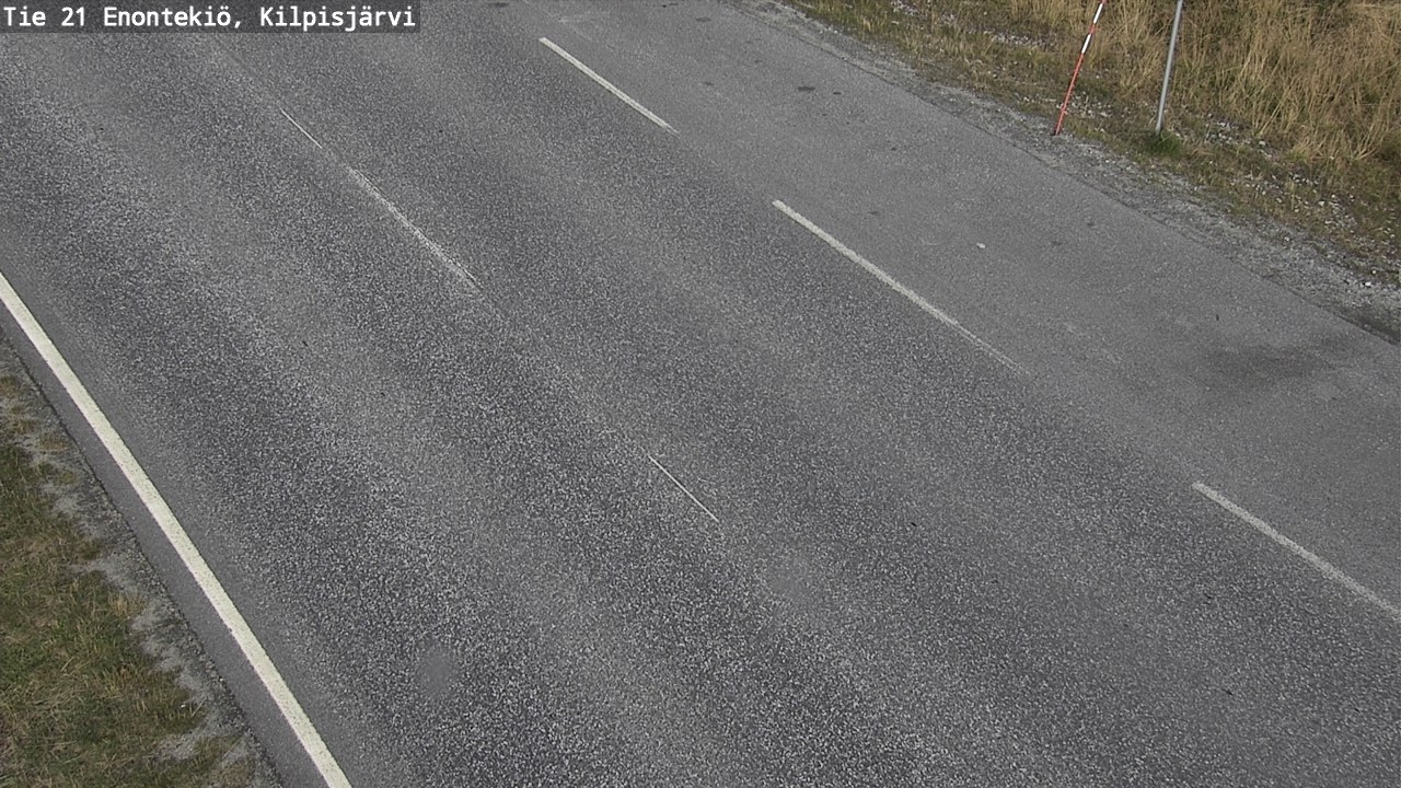 Weather Camera Image Road 21 Enontekiö, Kilpisjärvi, Enontekiö, Lappi
