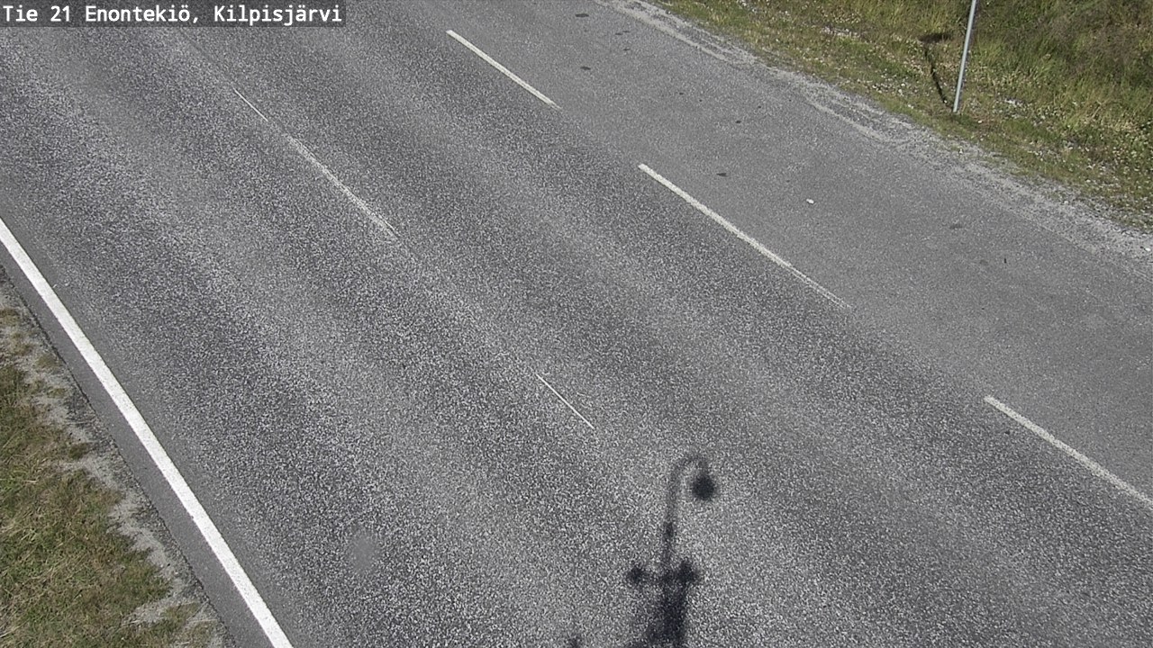 Weather Camera Image Road 21 Enontekiö, Kilpisjärvi, Enontekiö, Lappi