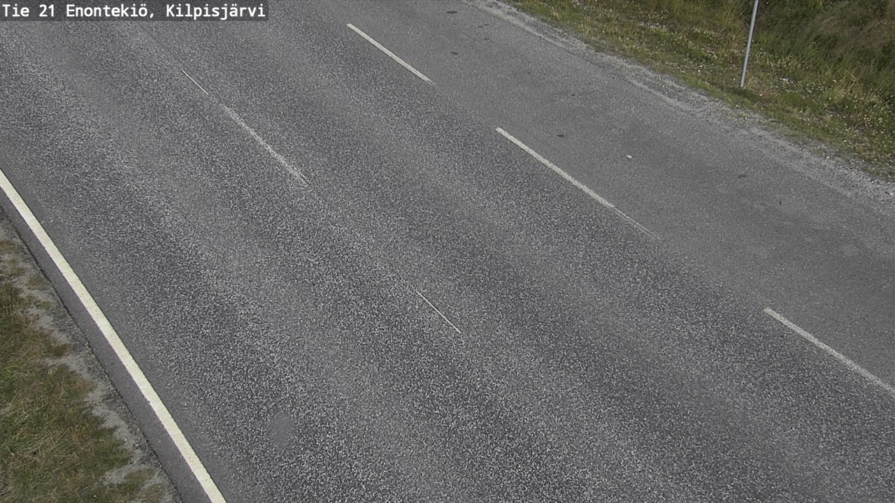 Weather Camera Image Road 21 Enontekiö, Kilpisjärvi, Enontekiö, Lappi