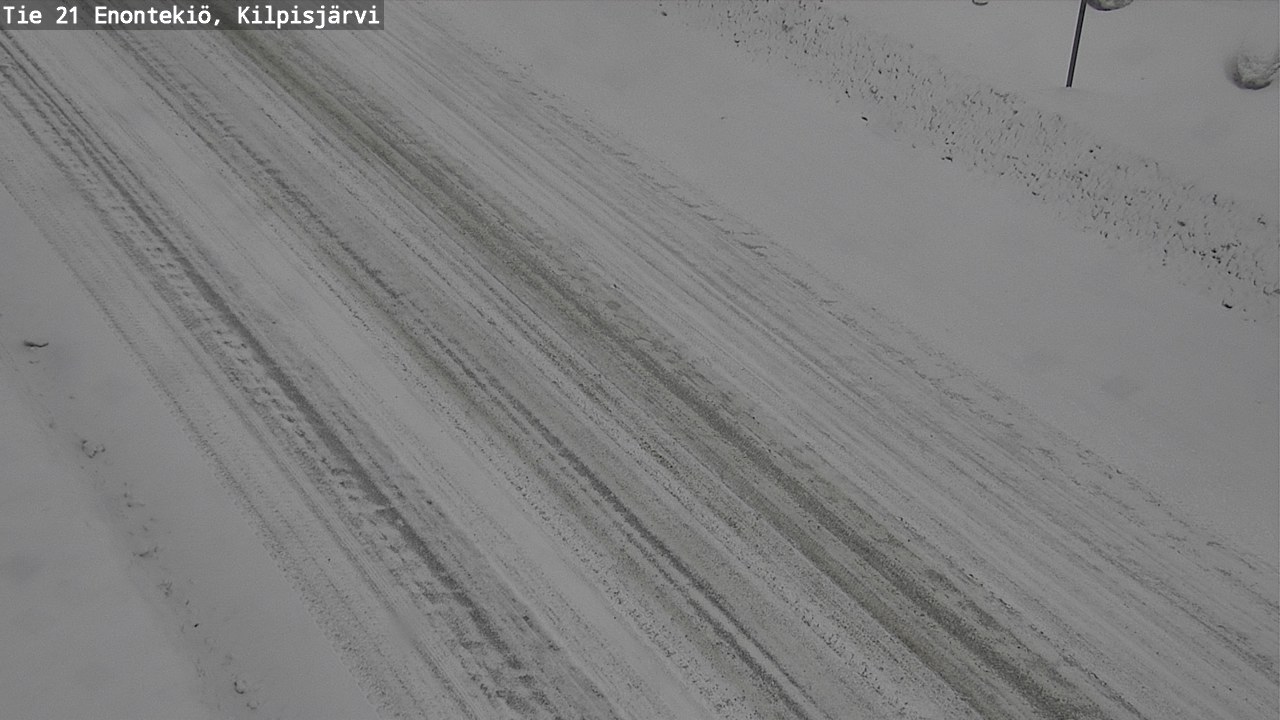 Weather Camera Image Road 21 Enontekiö, Kilpisjärvi, Enontekiö, Lappi