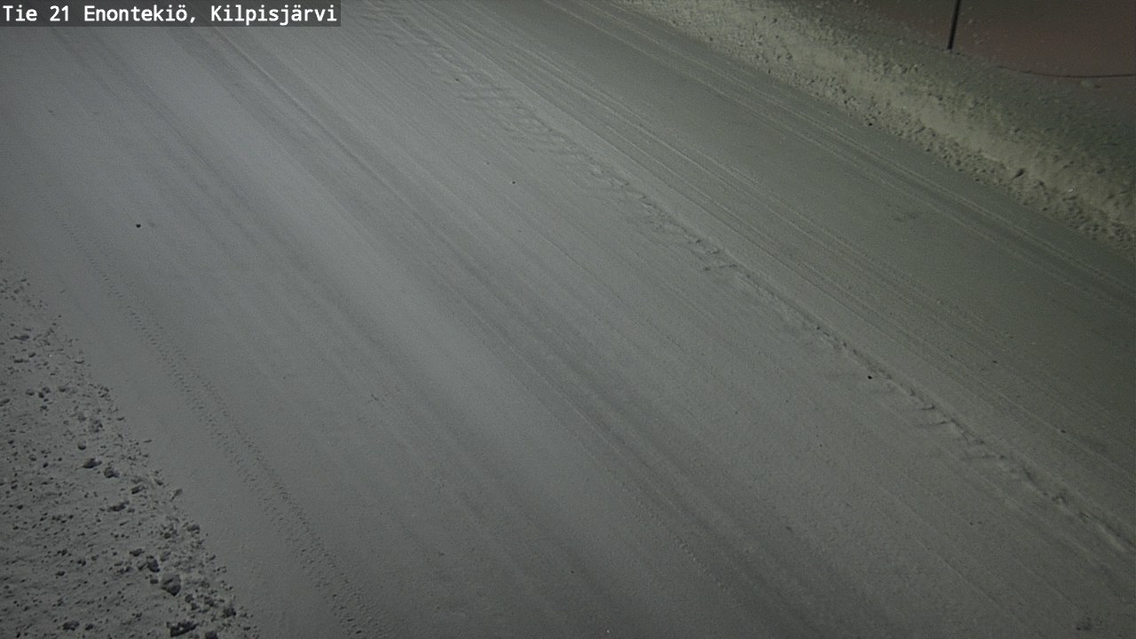 Weather Camera Image Väg 21 Enontekis, Kilpisjärv, Enontekiö, Lappi