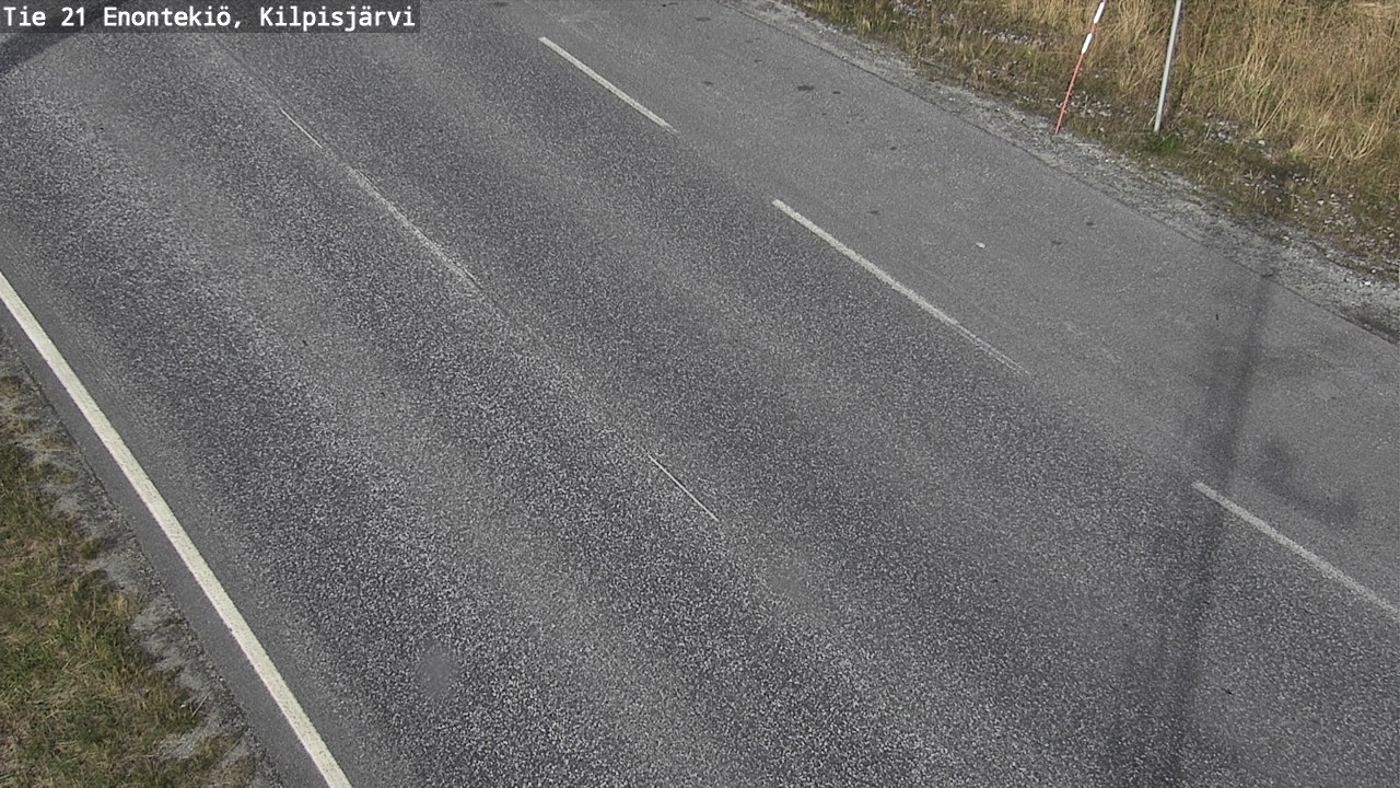 Weather Camera Image Väg 21 Enontekis, Kilpisjärv, Enontekiö, Lappi