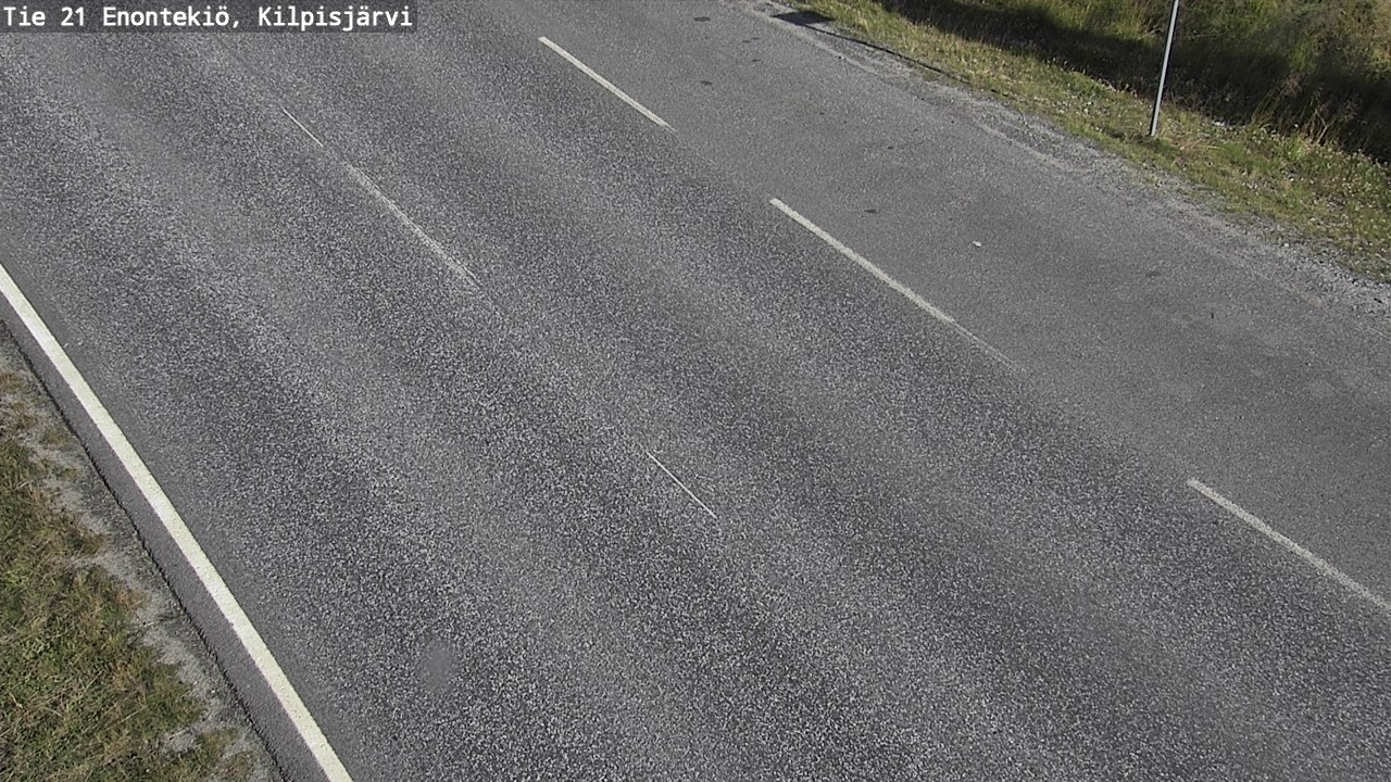 Weather Camera Image Road 21 Enontekiö, Kilpisjärvi, Enontekiö, Lappi