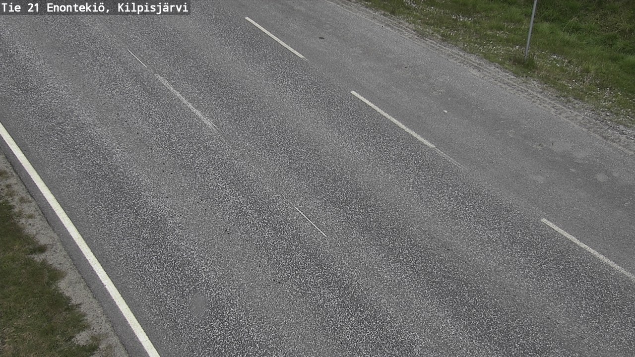 Weather Camera Image Väg 21 Enontekis, Kilpisjärv, Enontekiö, Lappi