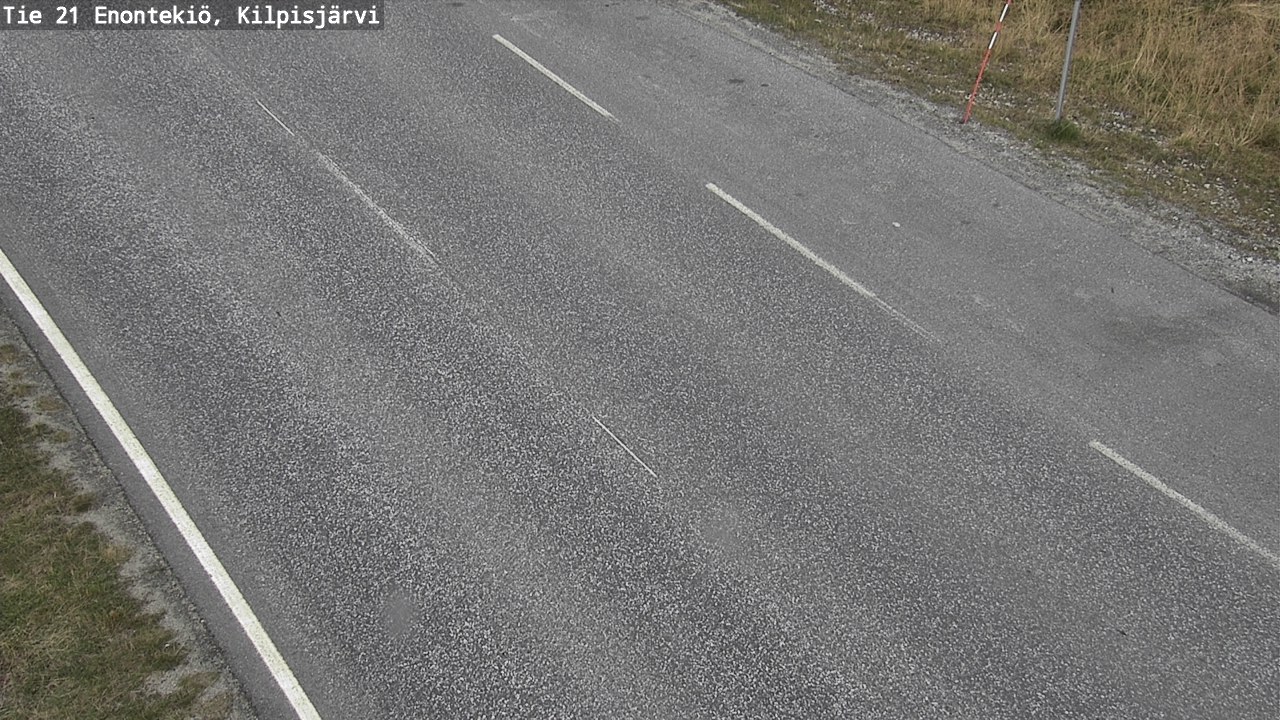Weather Camera Image Road 21 Enontekiö, Kilpisjärvi, Enontekiö, Lappi