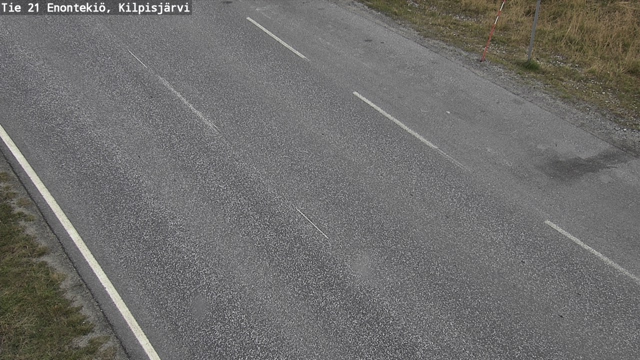 Weather Camera Image Road 21 Enontekiö, Kilpisjärvi, Enontekiö, Lappi