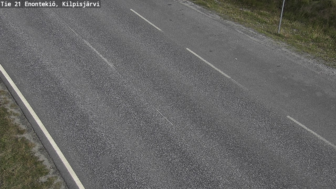Weather Camera Image Road 21 Enontekiö, Kilpisjärvi, Enontekiö, Lappi
