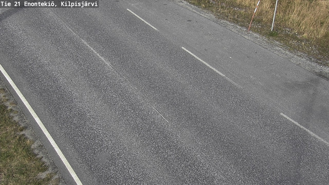 Weather Camera Image Väg 21 Enontekis, Kilpisjärv, Enontekiö, Lappi