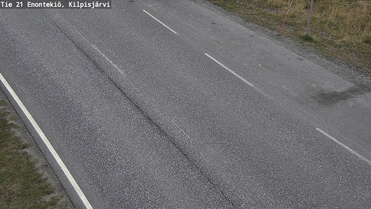 Weather Camera Image Road 21 Enontekiö, Kilpisjärvi, Enontekiö, Lappi