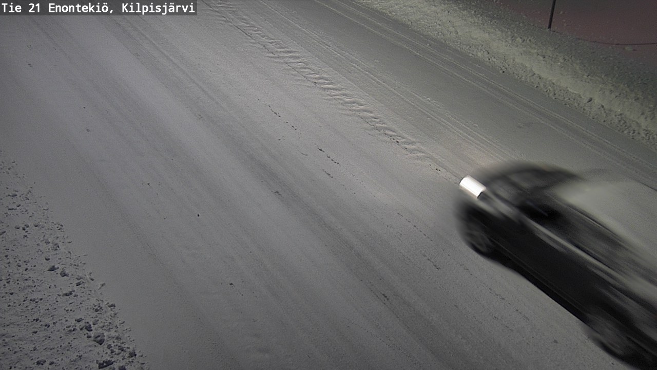 Weather Camera Image Väg 21 Enontekis, Kilpisjärv, Enontekiö, Lappi