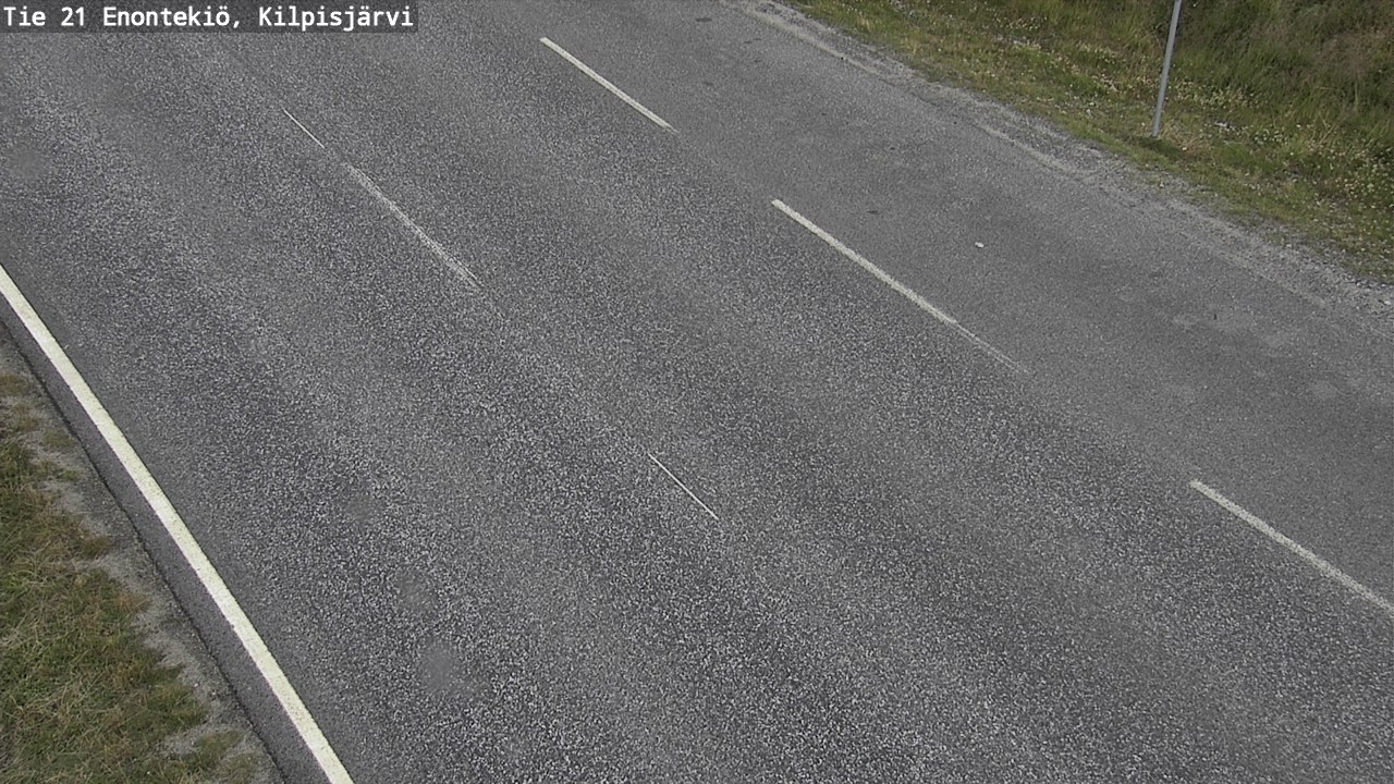 Weather Camera Image Road 21 Enontekiö, Kilpisjärvi, Enontekiö, Lappi