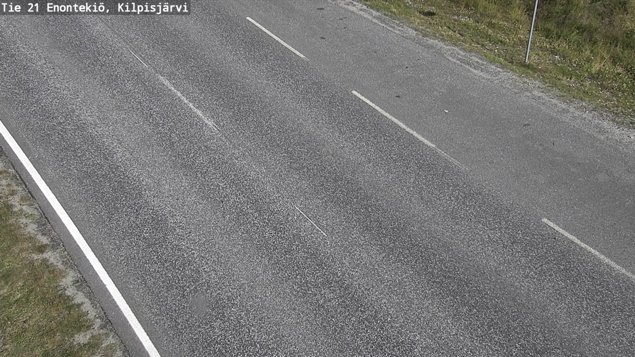 Weather Camera Image Road 21 Enontekiö, Kilpisjärvi, Enontekiö, Lappi