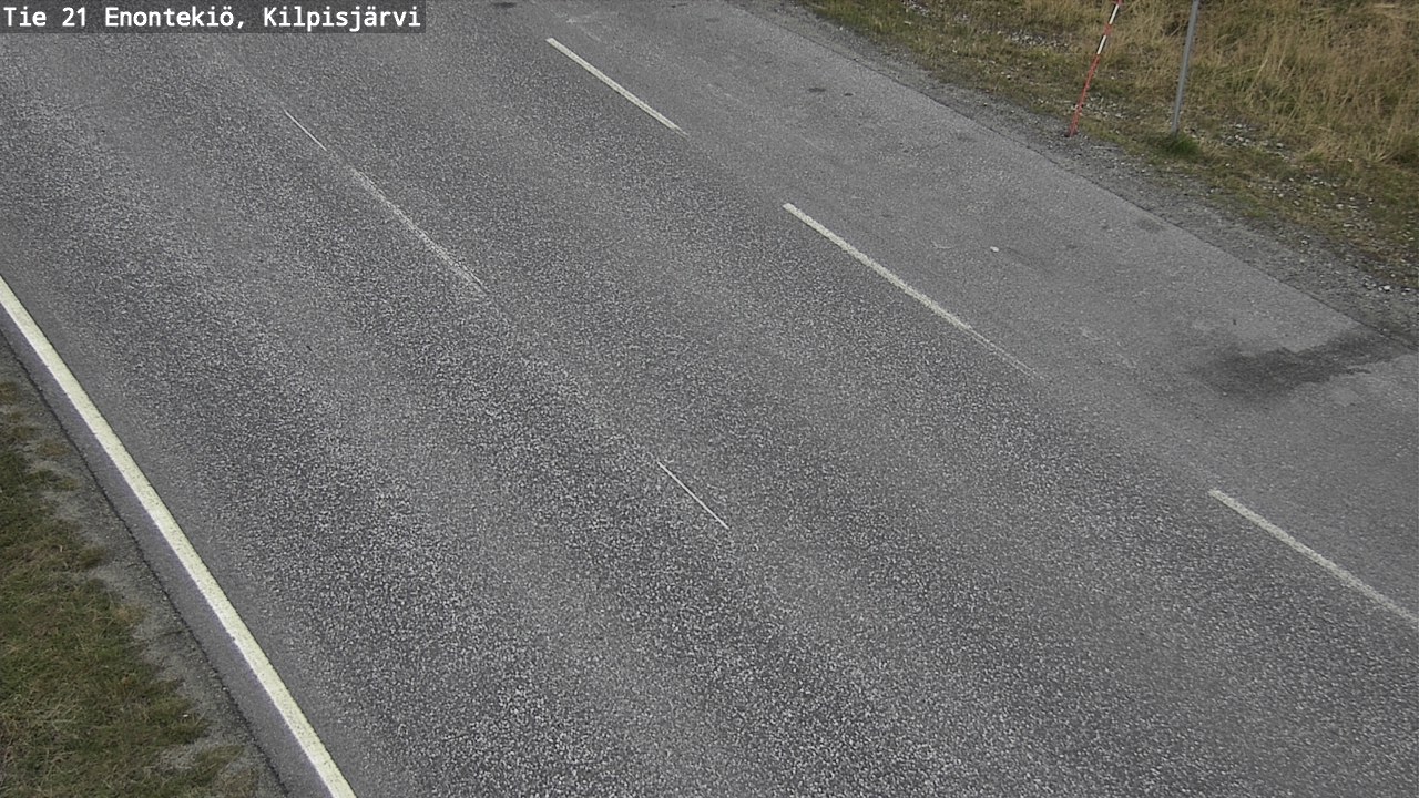 Weather Camera Image Road 21 Enontekiö, Kilpisjärvi, Enontekiö, Lappi