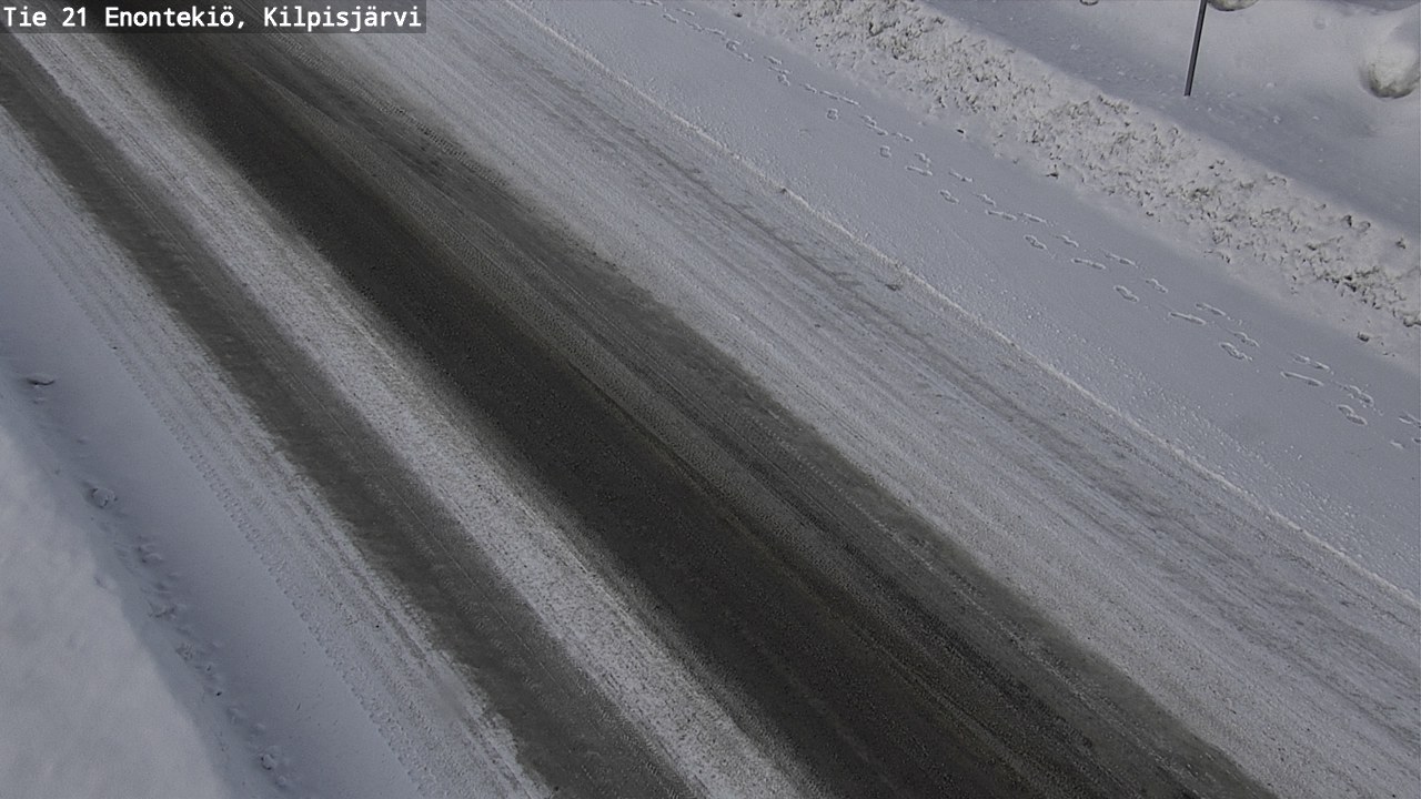 Weather Camera Image Road 21 Enontekiö, Kilpisjärvi, Enontekiö, Lappi