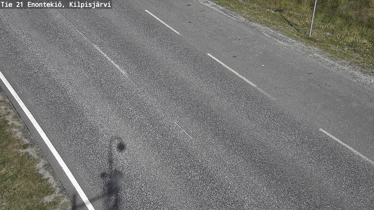 Weather Camera Image Road 21 Enontekiö, Kilpisjärvi, Enontekiö, Lappi