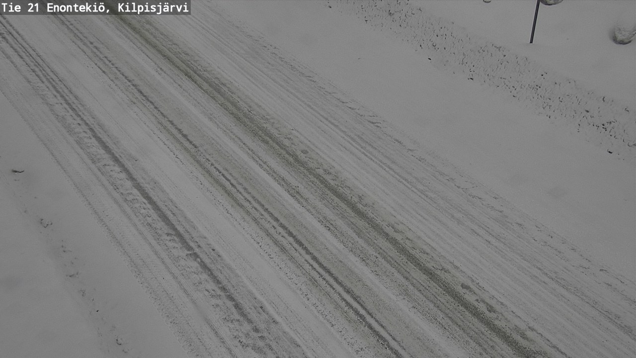 Weather Camera Image Road 21 Enontekiö, Kilpisjärvi, Enontekiö, Lappi