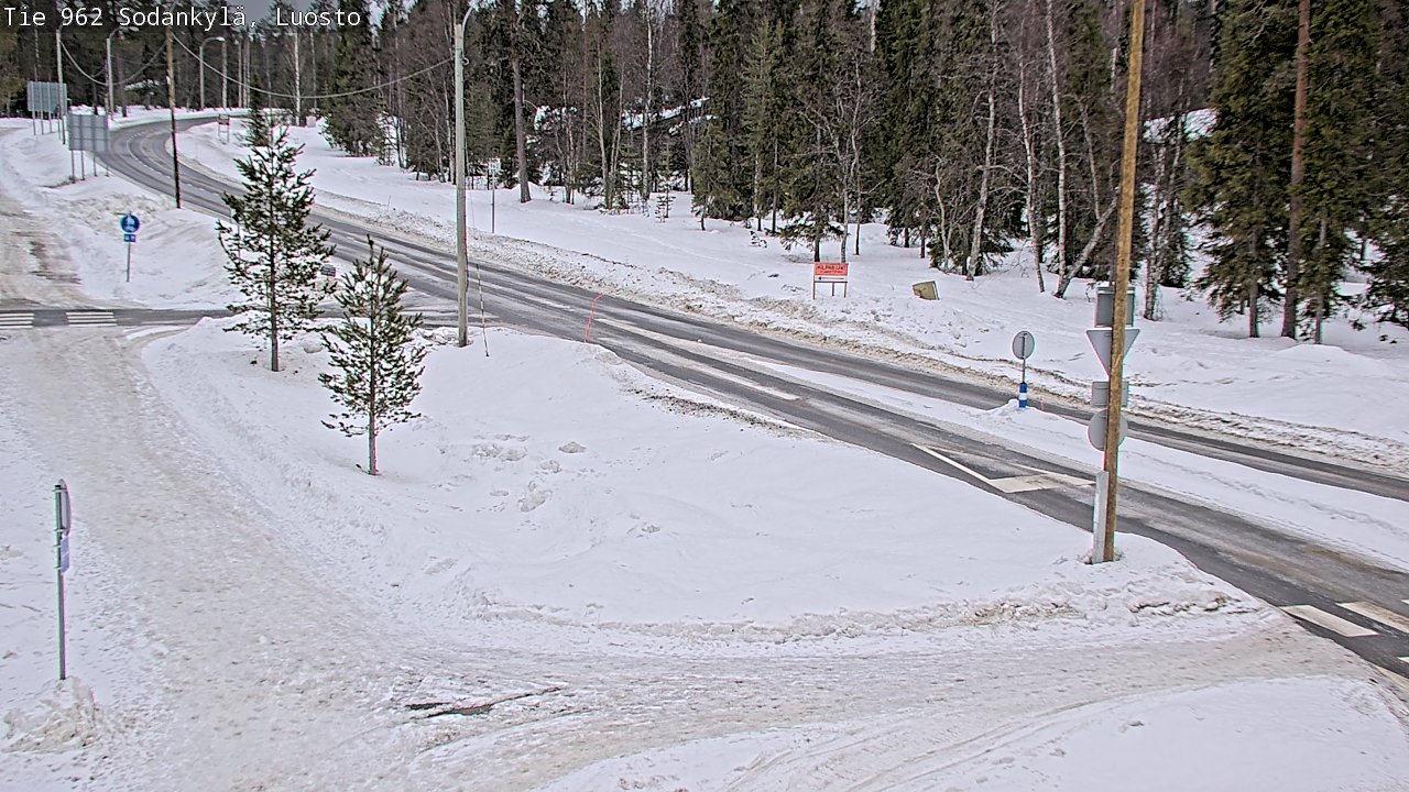 Kelikamerat Kuva Tie 962 Sodankylä, Luosto, Sodankylä, Lappi