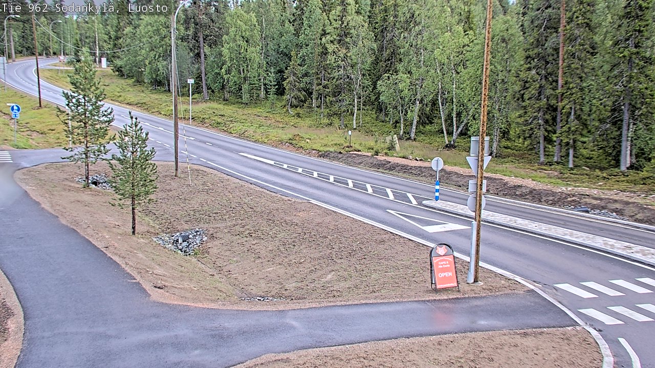 Kelikamerat Kuva Tie 962 Sodankylä, Luosto, Sodankylä, Lappi