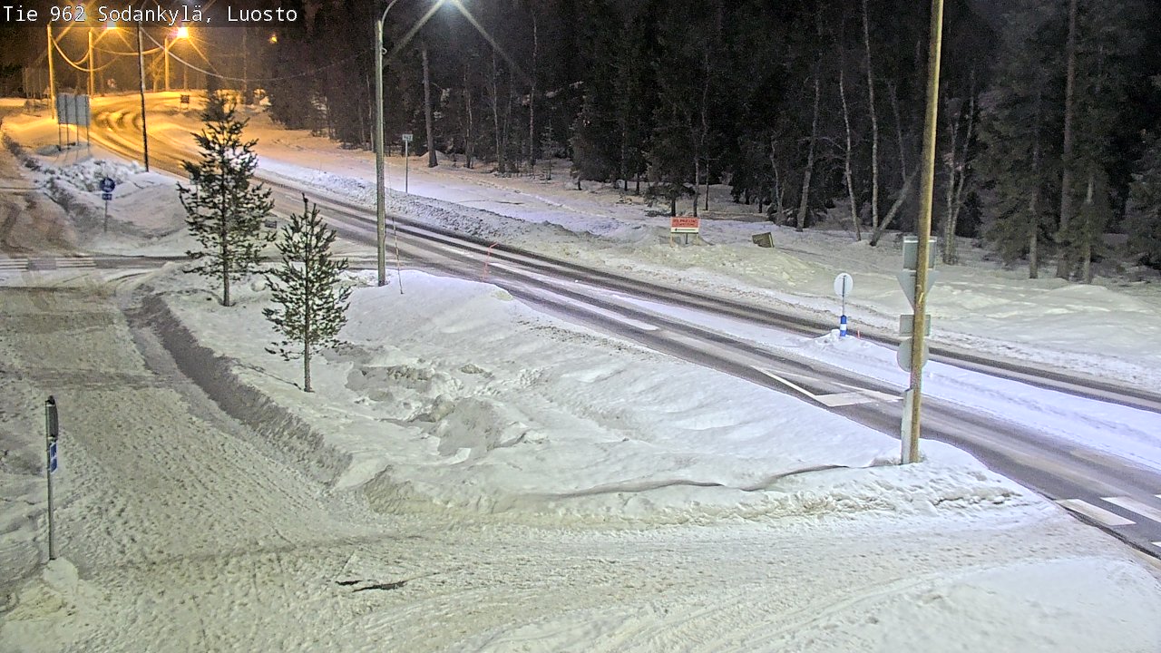 Kelikamerat Kuva Tie 962 Sodankylä, Luosto, Sodankylä, Lappi