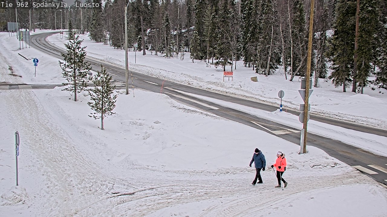 Kelikamerat Kuva Tie 962 Sodankylä, Luosto, Sodankylä, Lappi
