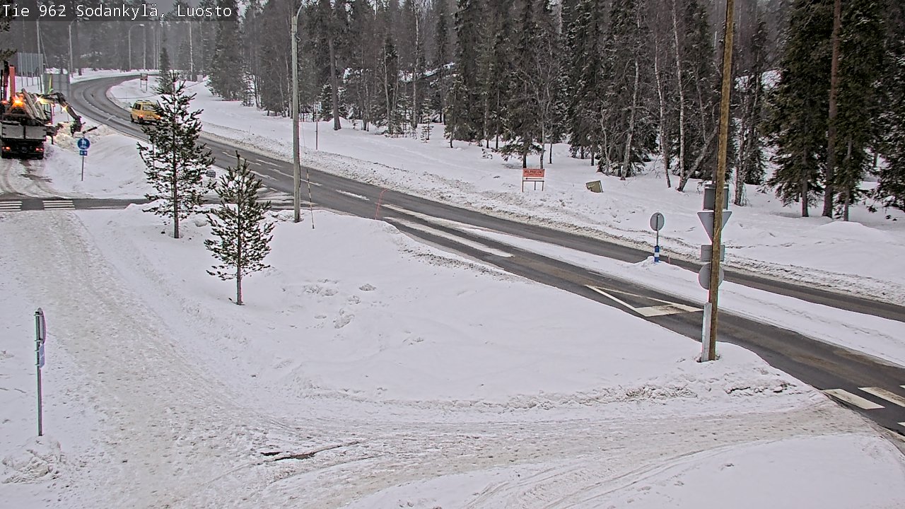 Kelikamerat Kuva Tie 962 Sodankylä, Luosto, Sodankylä, Lappi