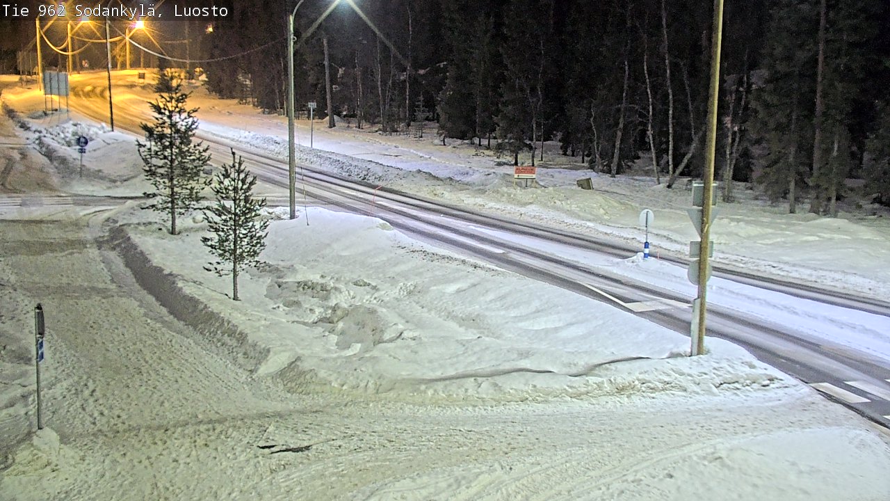 Kelikamerat Kuva Tie 962 Sodankylä, Luosto, Sodankylä, Lappi