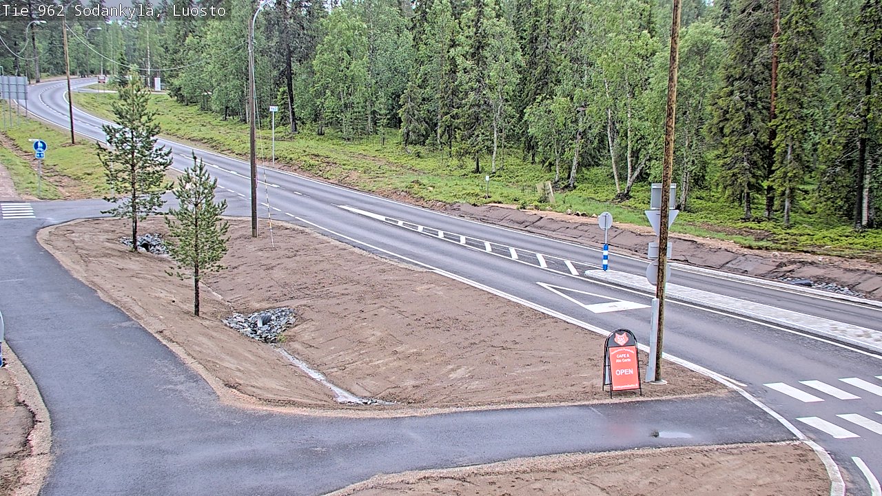 Kelikamerat Kuva Tie 962 Sodankylä, Luosto, Sodankylä, Lappi