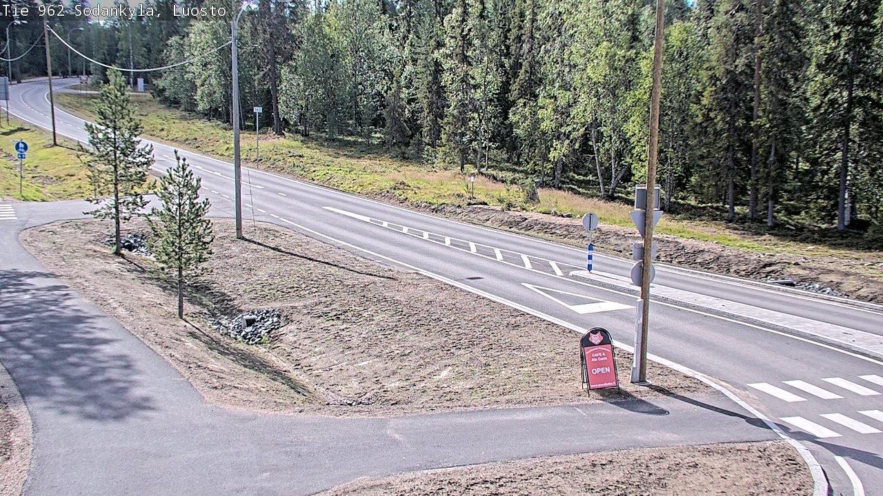 Weather Camera Image Road 962 Sodankylä, Luosto, Sodankylä, Lappi