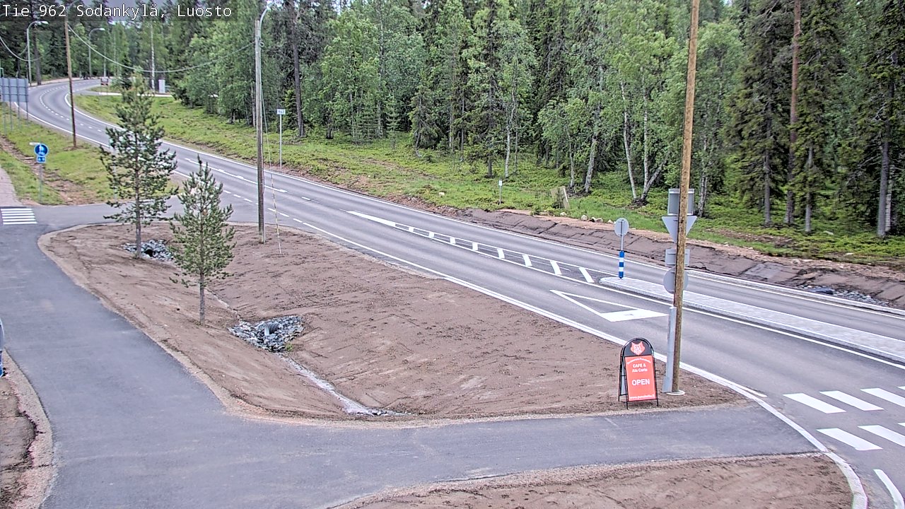 Kelikamerat Kuva Tie 962 Sodankylä, Luosto, Sodankylä, Lappi