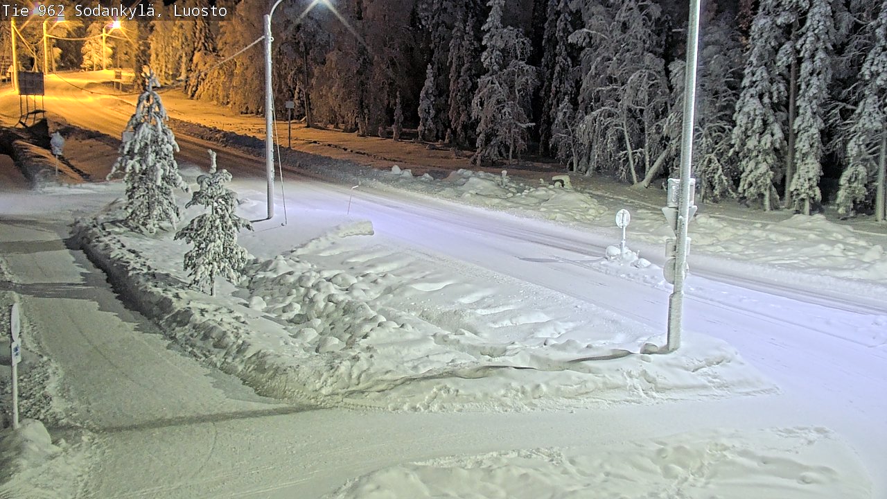 Kelikamerat Kuva Tie 962 Sodankylä, Luosto, Sodankylä, Lappi