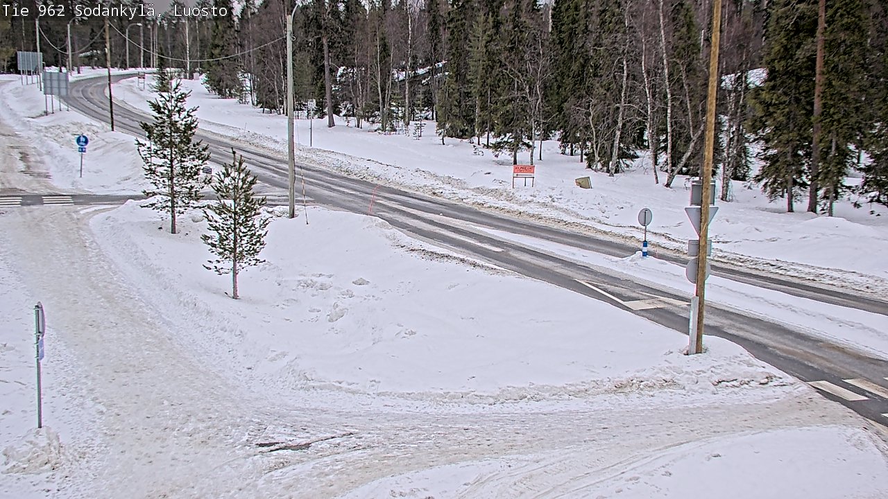 Kelikamerat Kuva Tie 962 Sodankylä, Luosto, Sodankylä, Lappi